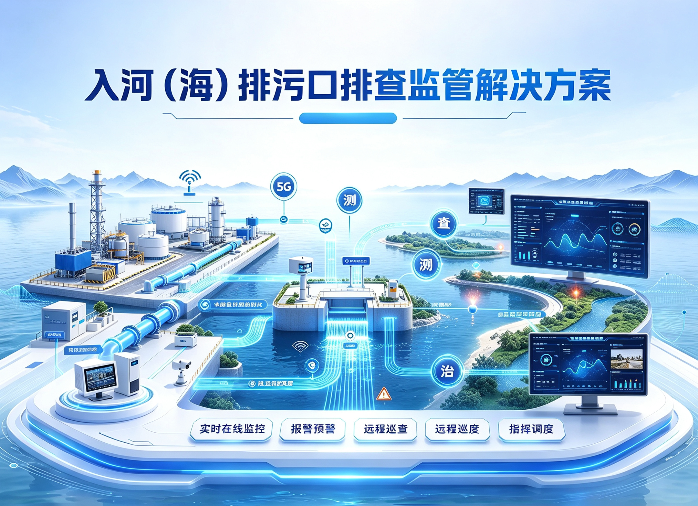 入河（海）排污口排查监管解决方案