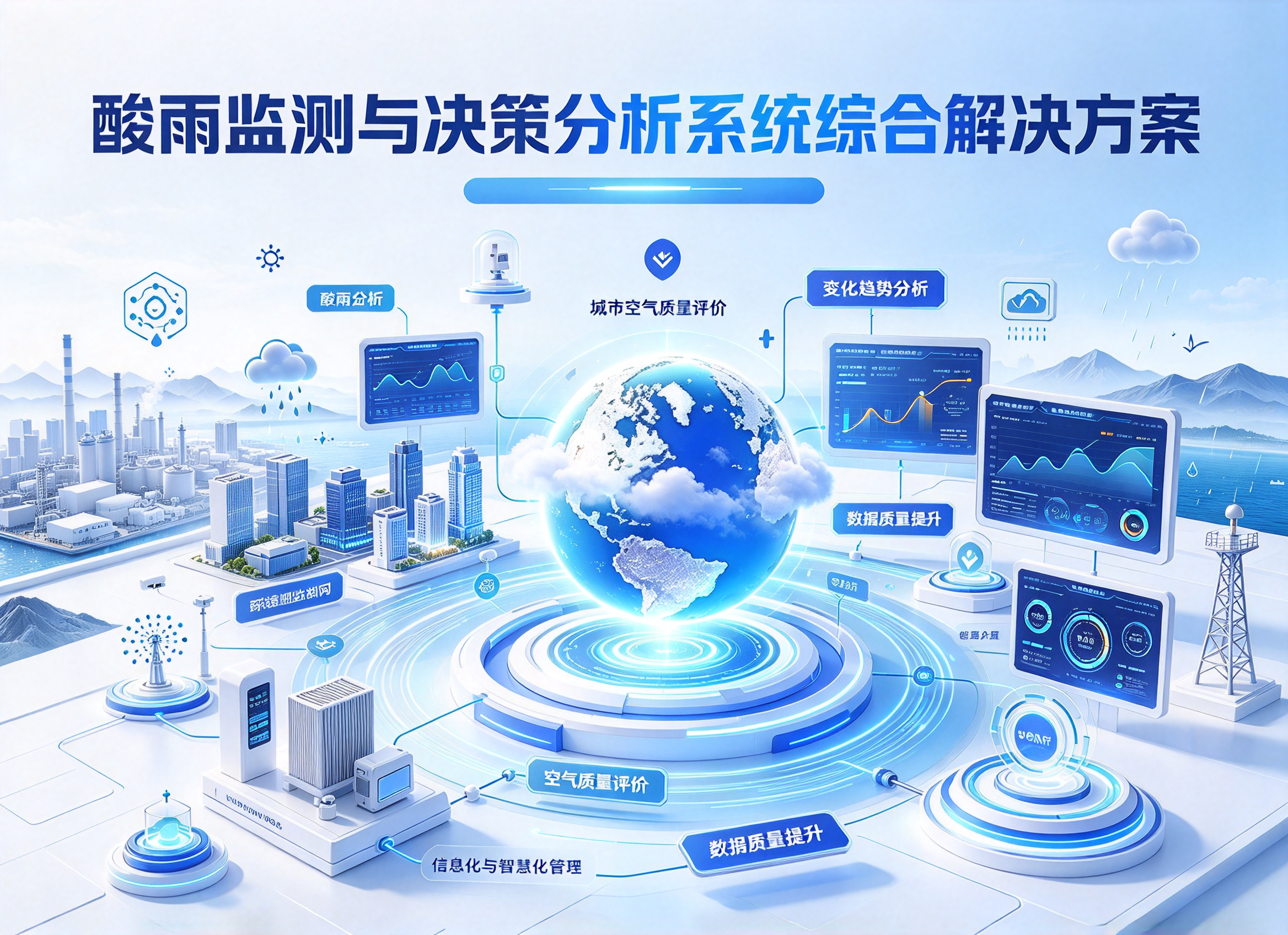 酸雨监测与决策分析系统综合解决方案
