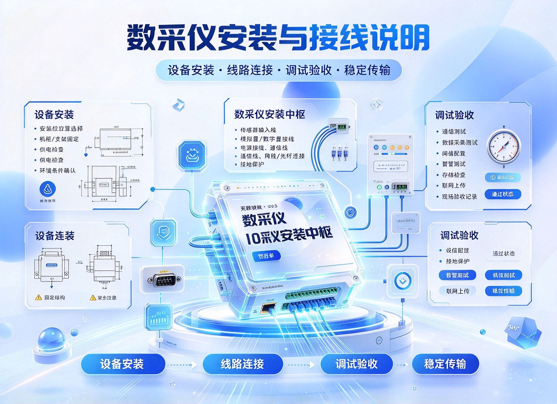 数采仪安装与接线说明