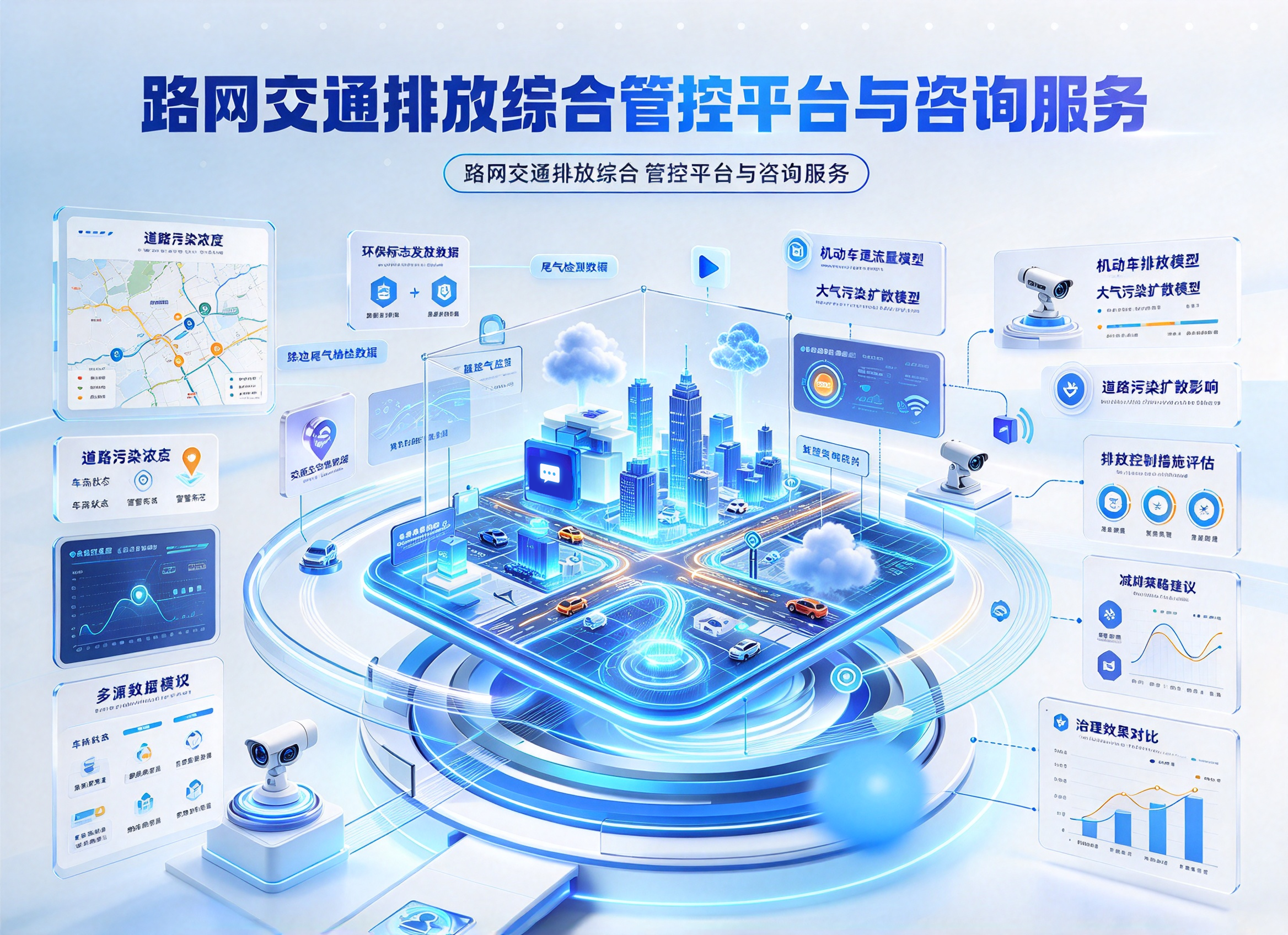 路网交通排放综合管控平台与咨询服务