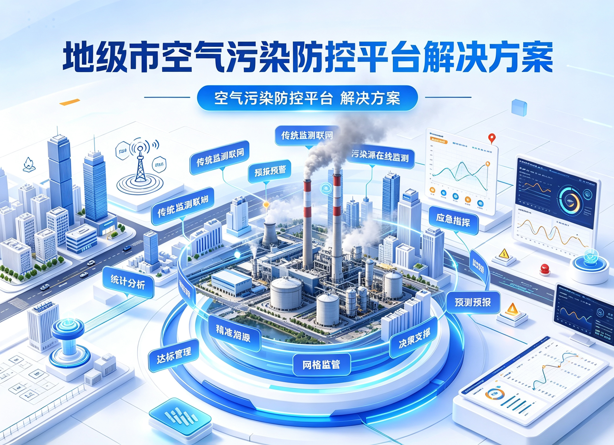 地级市空气污染防控平台解决方案